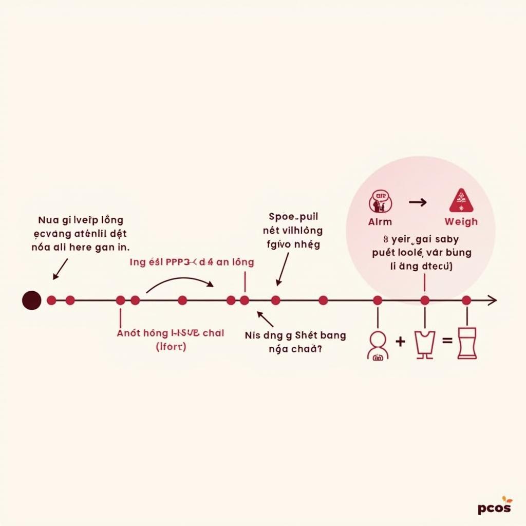 Hình ảnh minh họa các dấu hiệu vô sinh ở nữ giới tuổi dậy thì như rối loạn kinh nguyệt